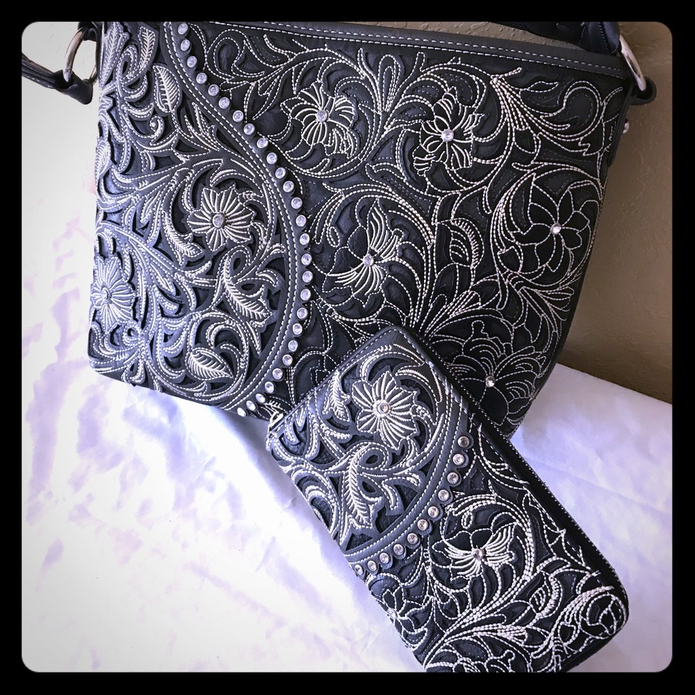 American Bling Concealed Carry purse w/ wallet